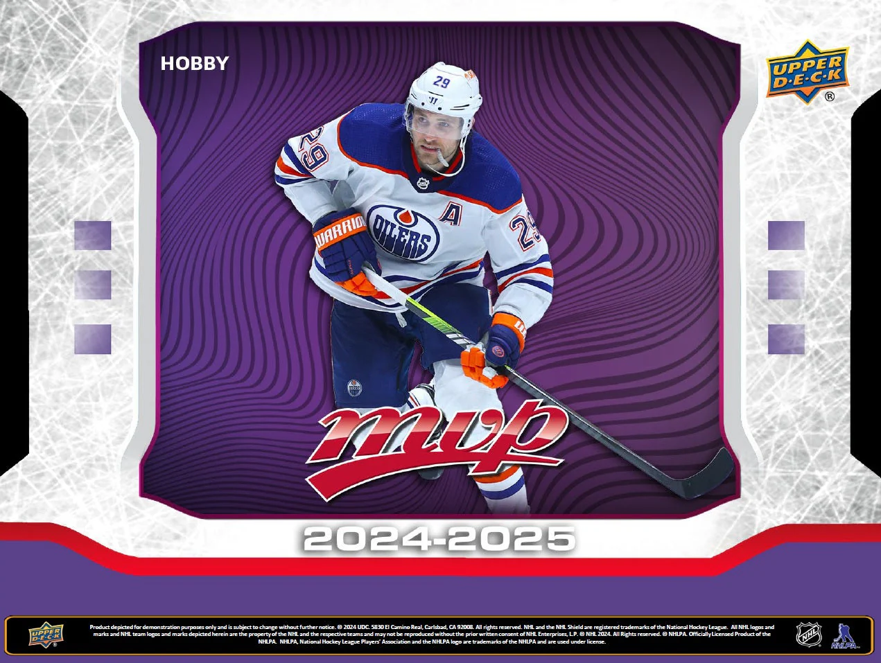 2024-25 Upper Deck MVP Hockey Hobby Case (Case of 20 Boxes)
