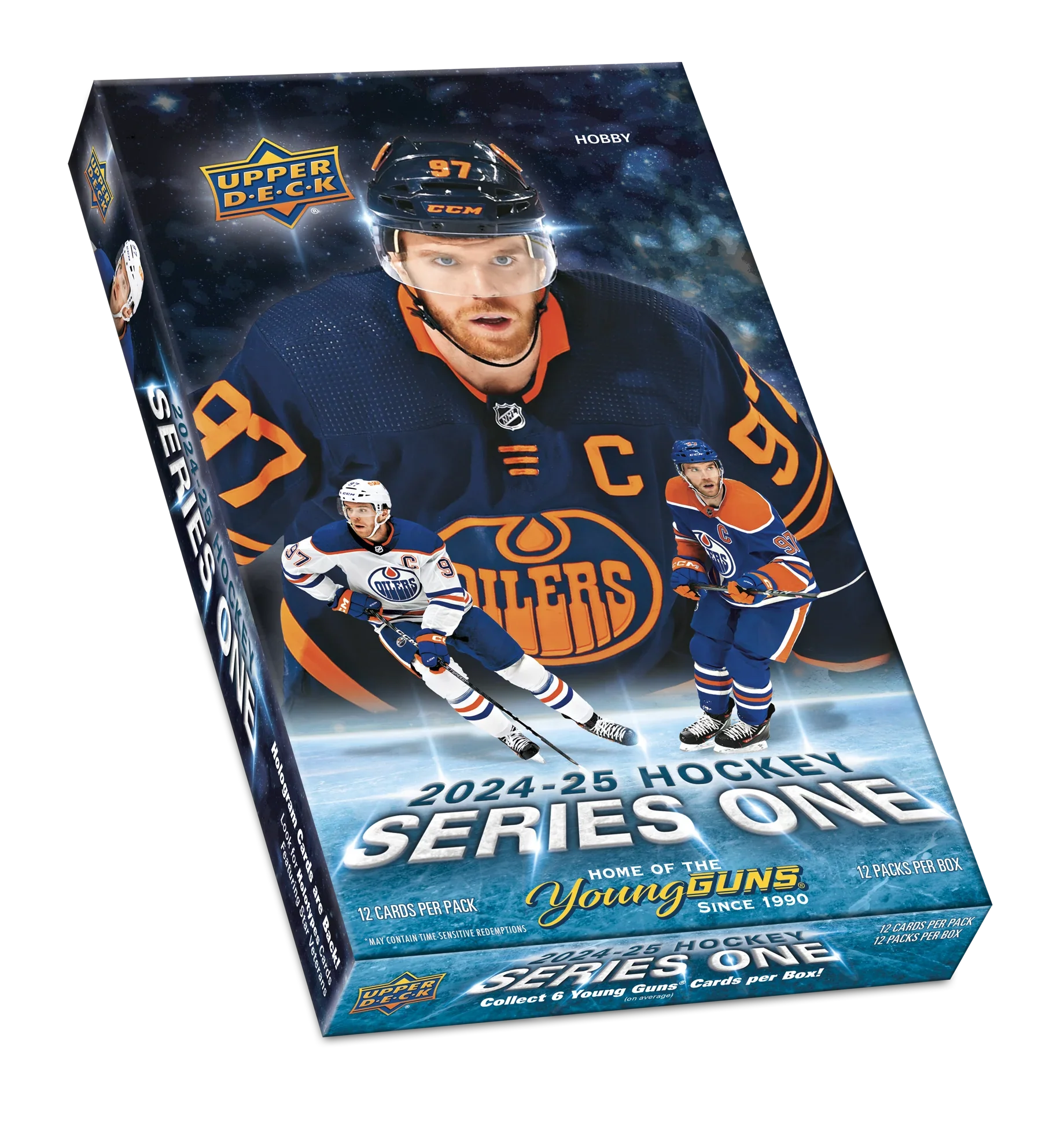 2024-25 Upper Deck Series 1 Hockey Hobby Box Master Case (Case of 12 Boxes)