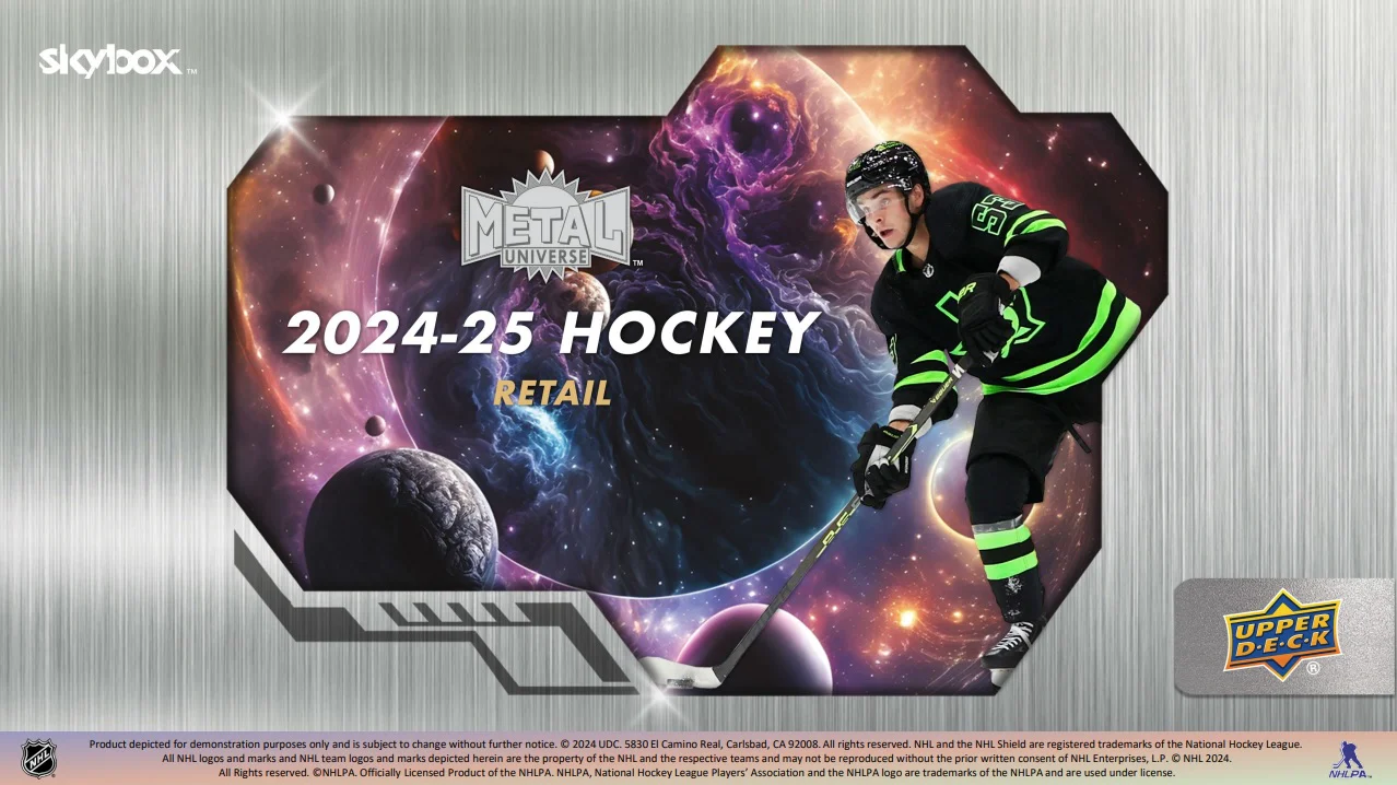 2024-25 Upper Deck Skybox Metal Universe Hockey Blaster Case (Case of 20 boxes)