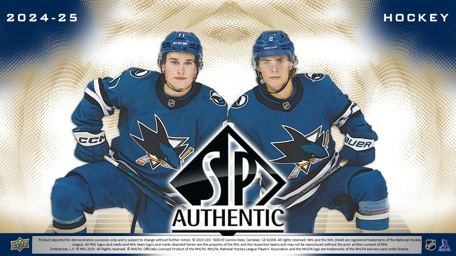 2024-25 Upper Deck SP Authentic Hobby Inner Case (Inner Case of 8 Boxes) - Image 10