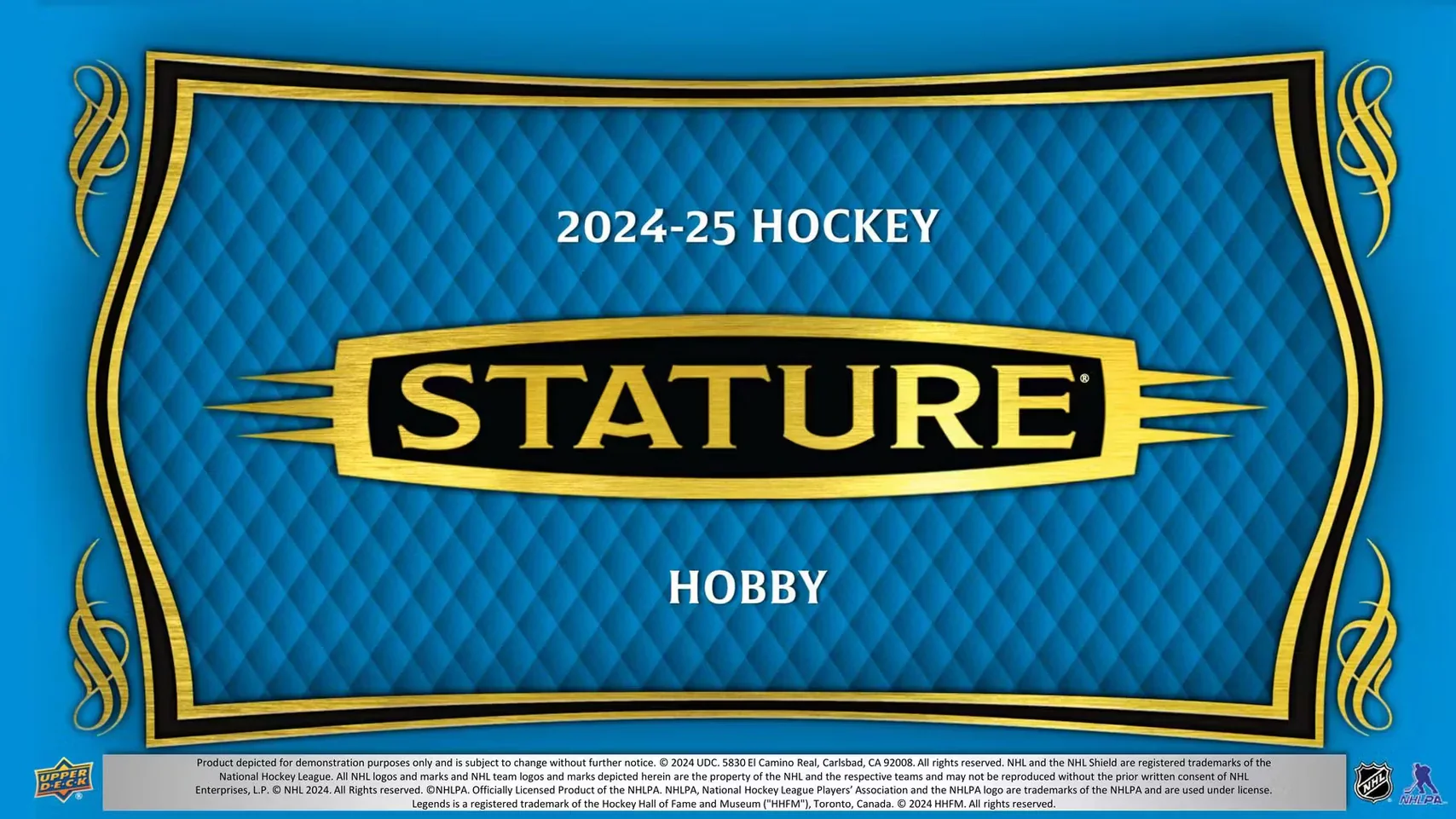 2024-25 Upper Deck Stature Hockey Hobby Case (Case of 16)