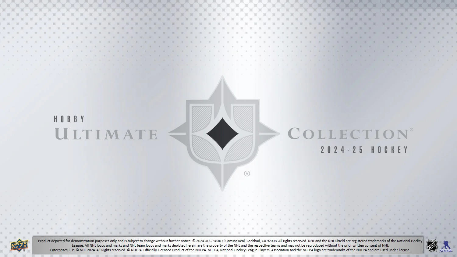 2024-25 Upper Deck Ultimate Collection Hockey Hobby Master Case (Master Case of 16 Boxes) - Image 2