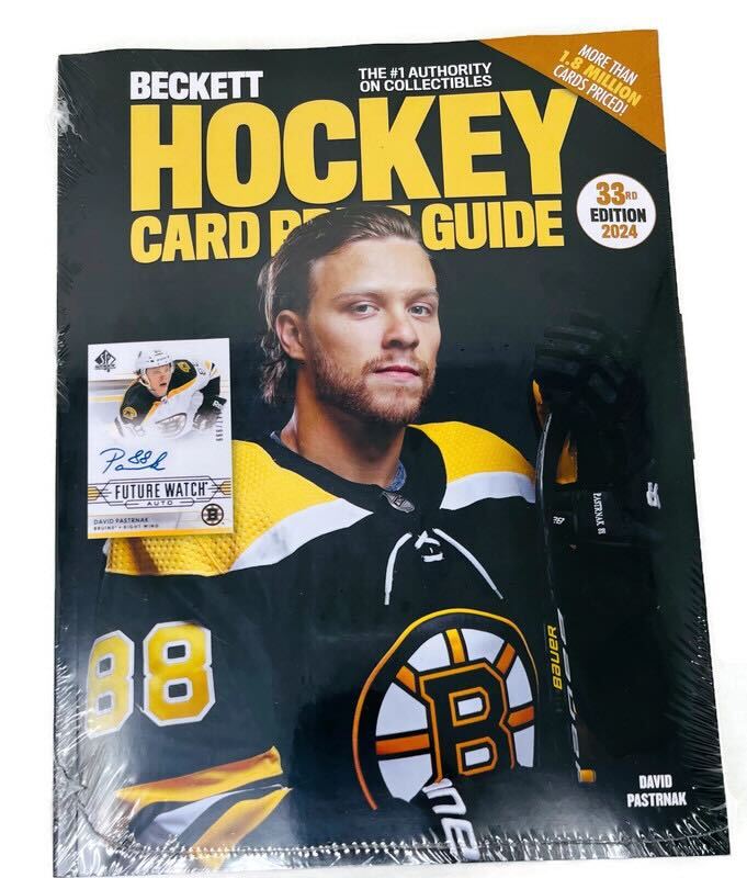 2024 Beckett Hockey Card Annual Price Guide 33rd Edition
