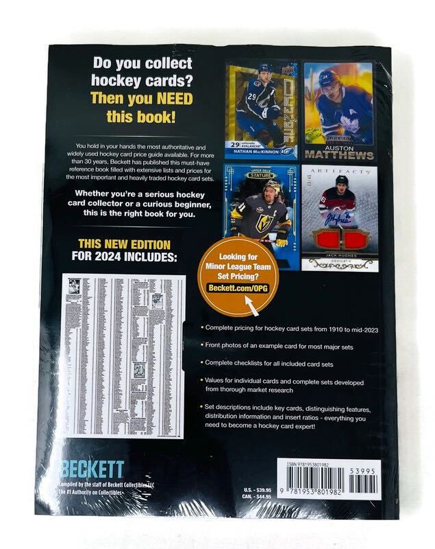2024 Beckett Hockey Card Annual Price Guide 33rd Edition - Image 2