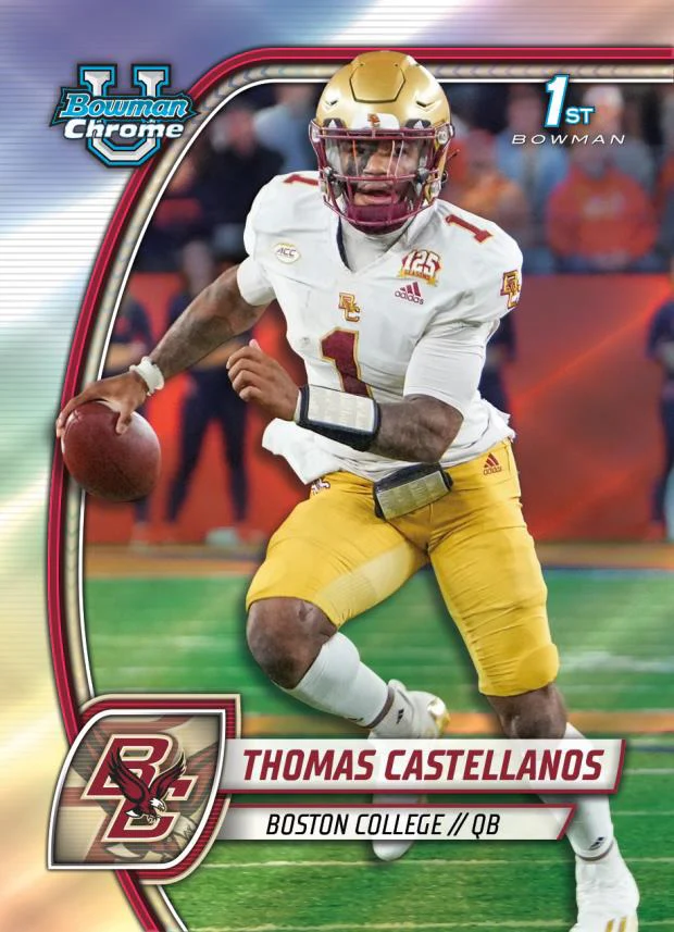 2024 Bowman Chrome University Football Hobby Box - Image 3