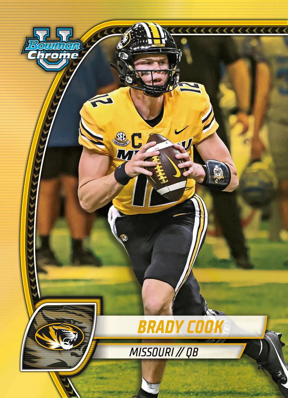 2024 Bowman Chrome University Football Hobby Box - Image 5