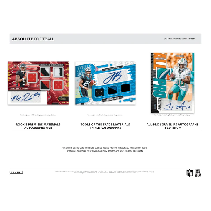 2024 Panini Absolute Football Hobby Box - Image 4