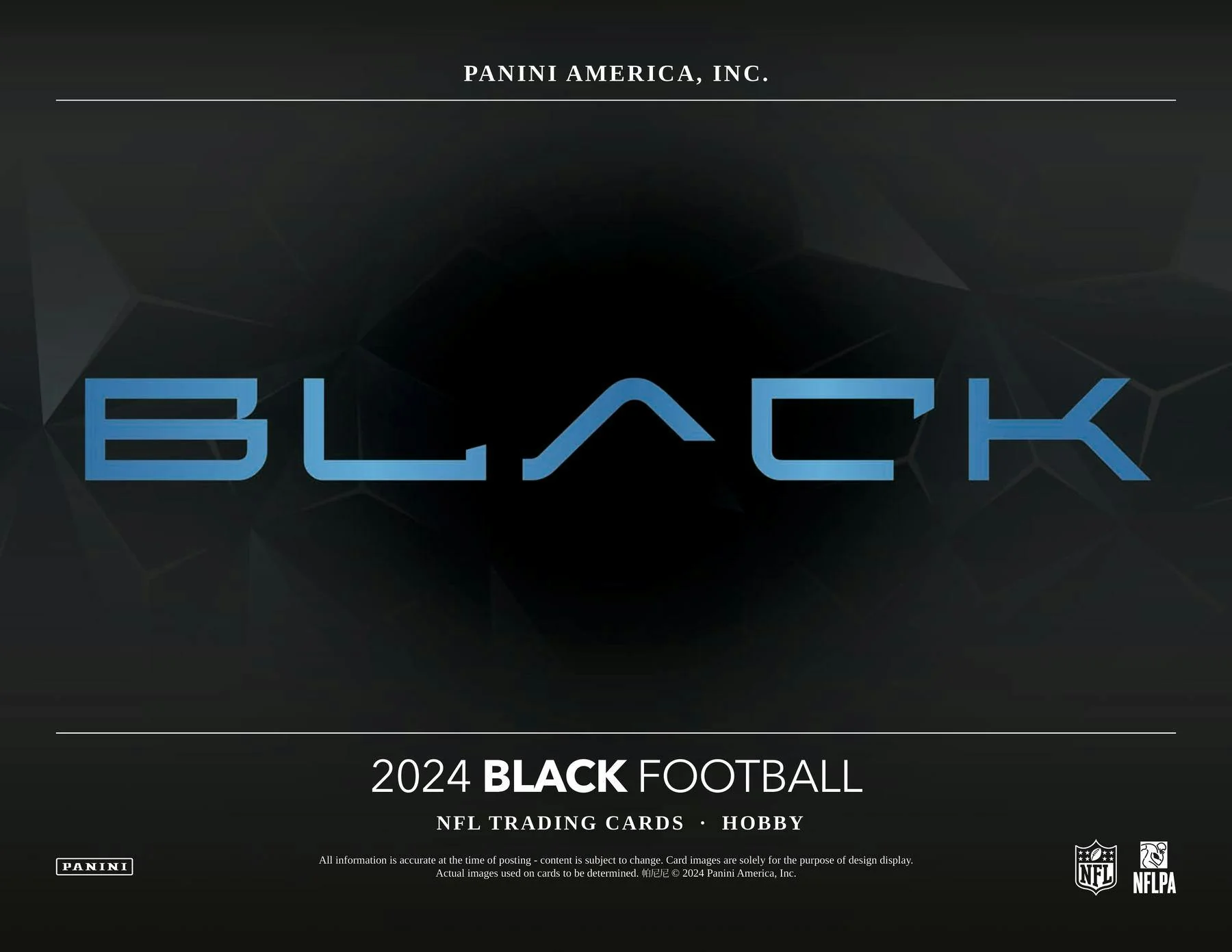 2024 Panini Black Football Hobby Box - Image 3