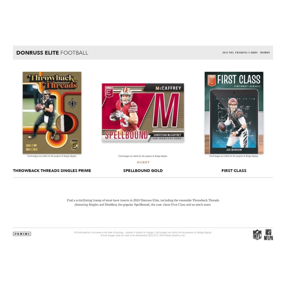 2024 Panini Donruss Elite Football Hobby Box - Image 4