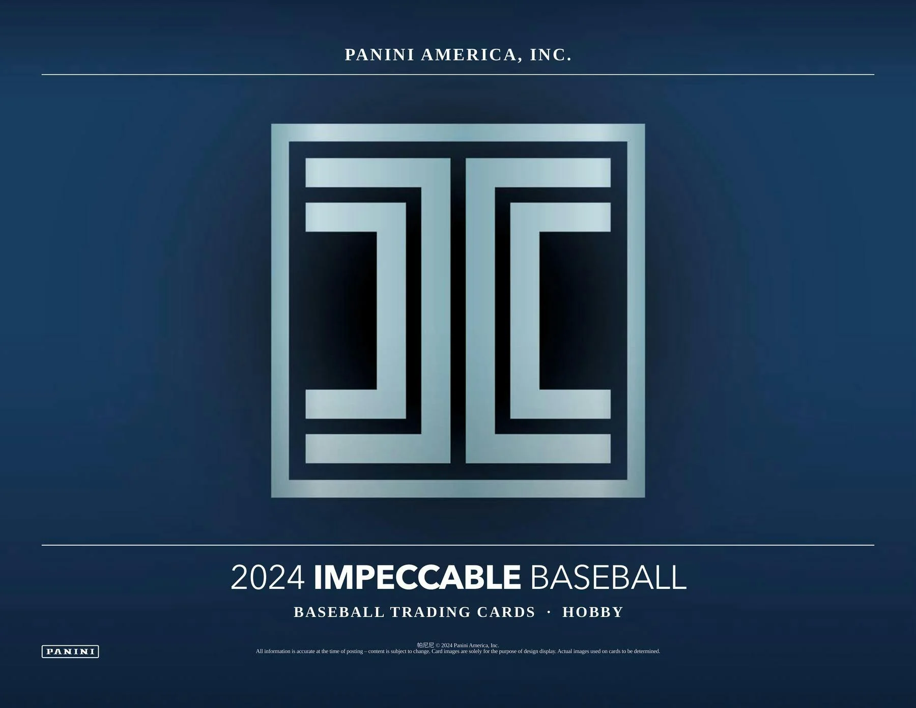 2024 Panini Impeccable Baseball Hobby Box - Image 3