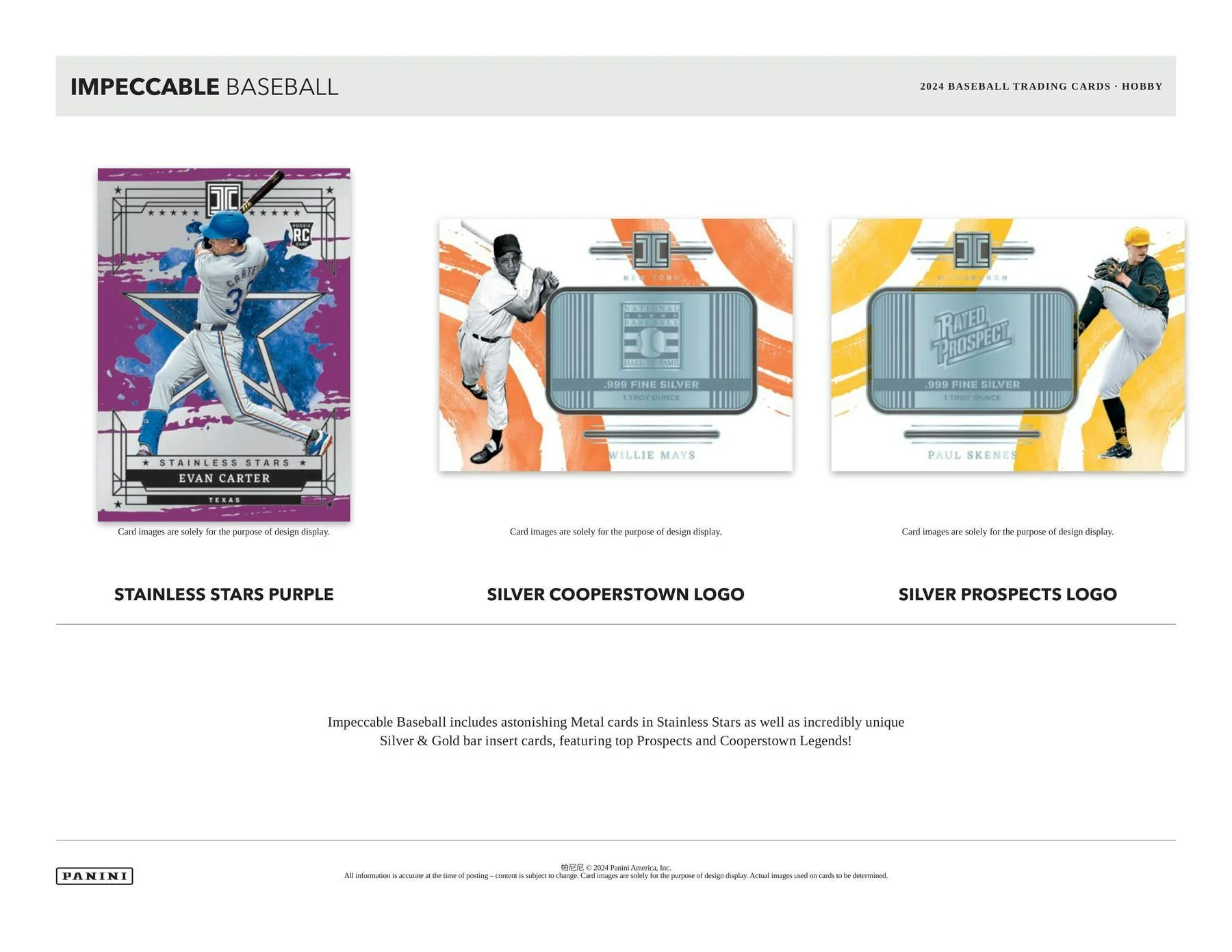 2024 Panini Impeccable Baseball Hobby Box - Image 6