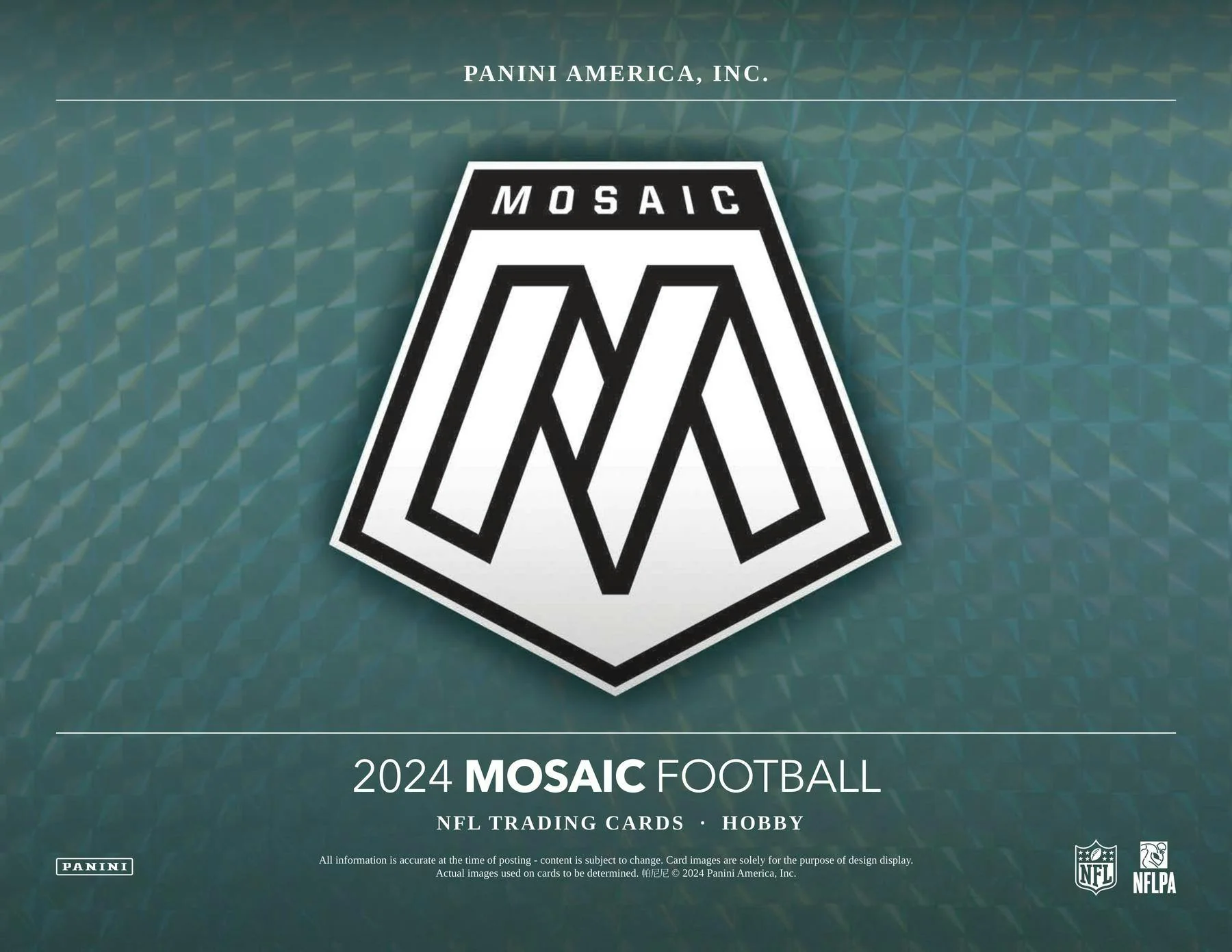 2024 Panini Mosaic Football Hobby Box - Image 4