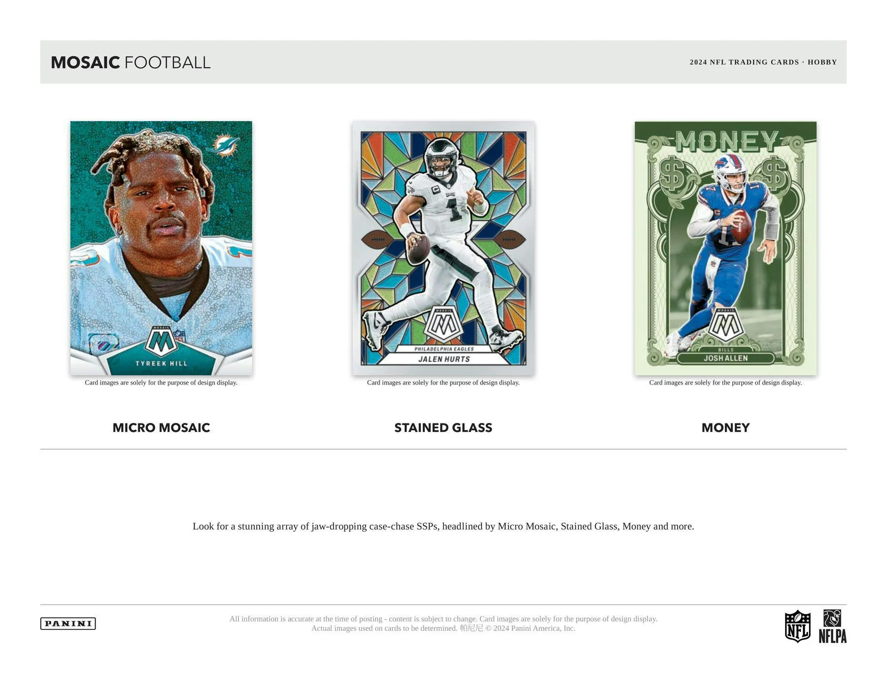 2024 Panini Mosaic Football Hobby Box - Image 7