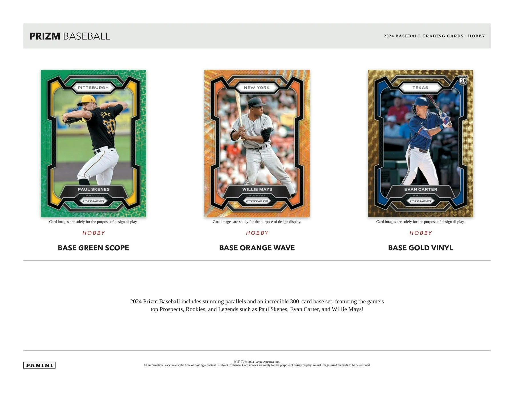 2024 Panini Prizm Baseball Hobby Box - Image 4