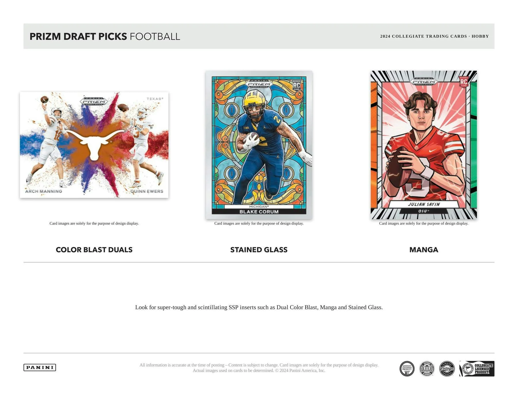 2024 Panini Prizm Draft Picks Football Hobby Box - Image 5