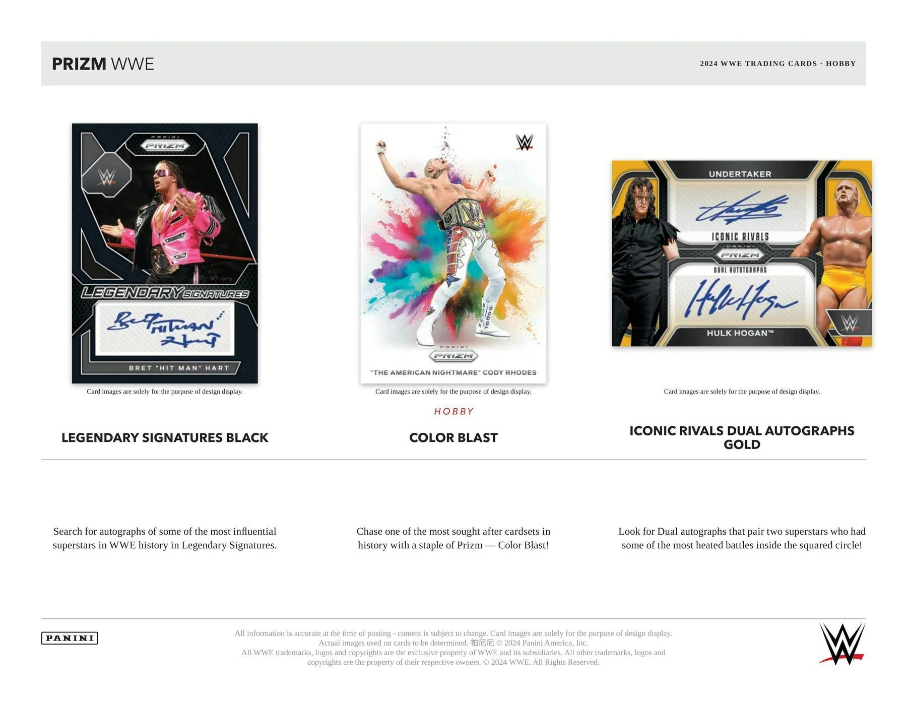 2024 Panini Prizm WWE Wrestling Hobby Box - Image 5