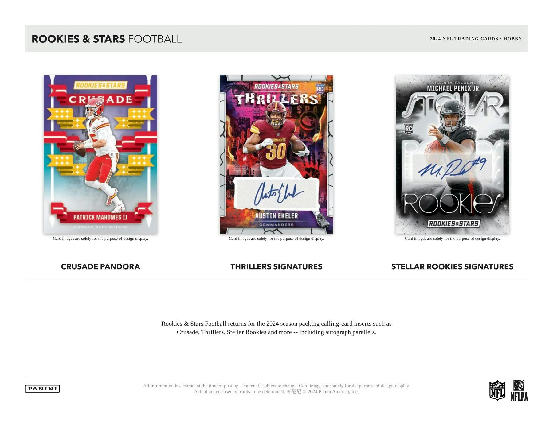 2024 Panini Rookies and Stars Football Hobby Box - Image 5