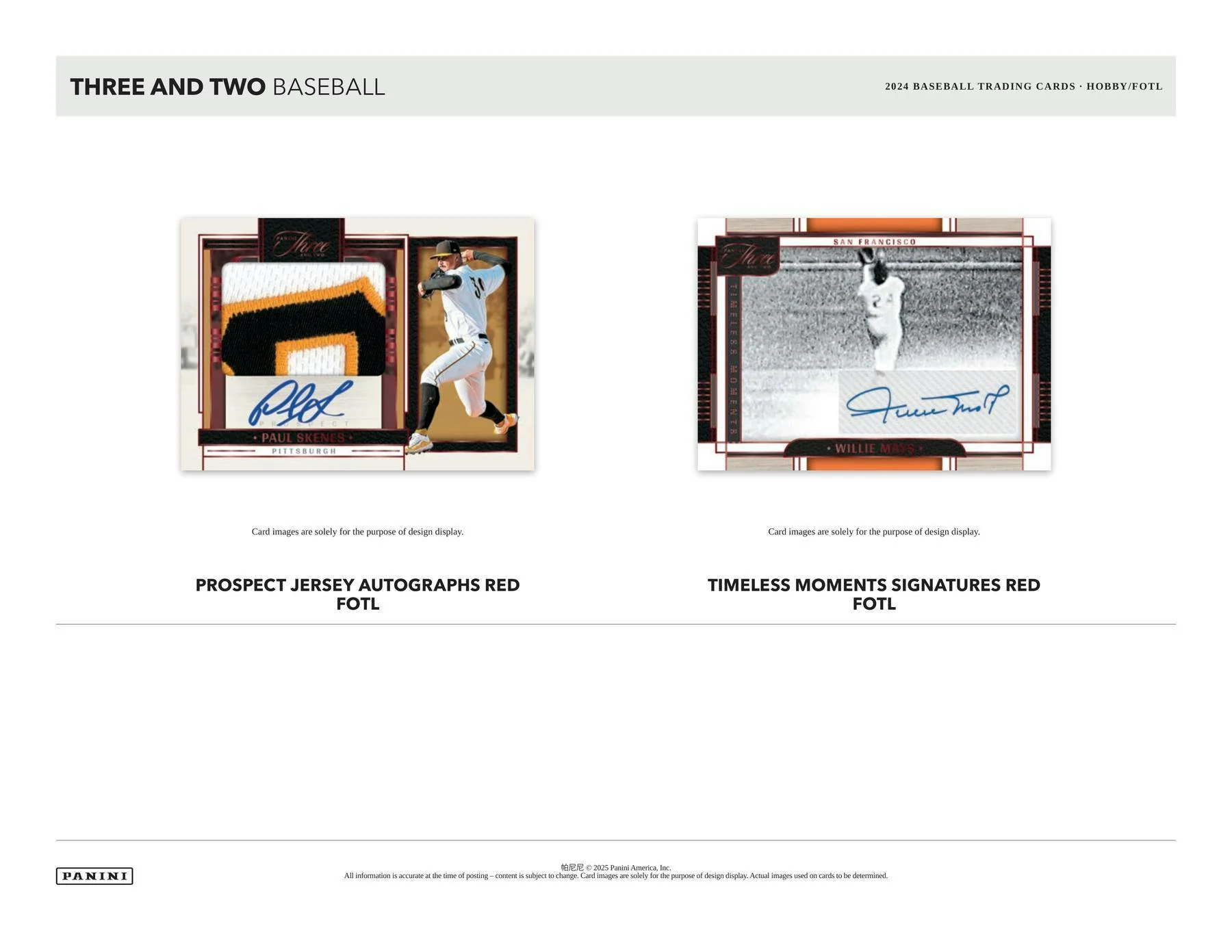 2024 Panini Three And Two Baseball Hobby Box - Image 5