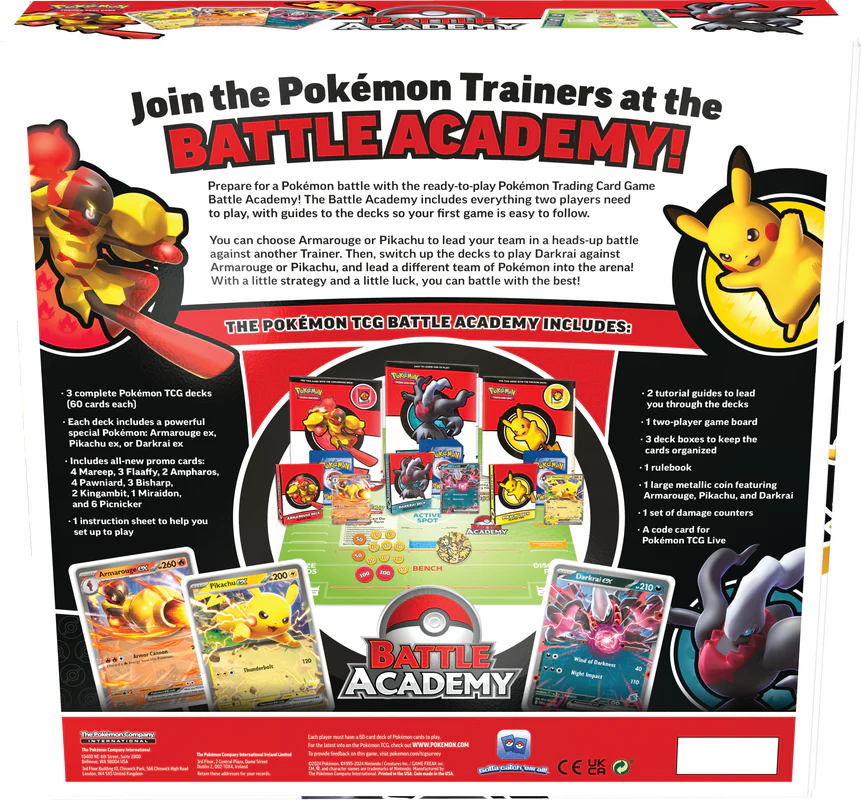 2024 Pokemon Battle Academy Game Box - Image 2