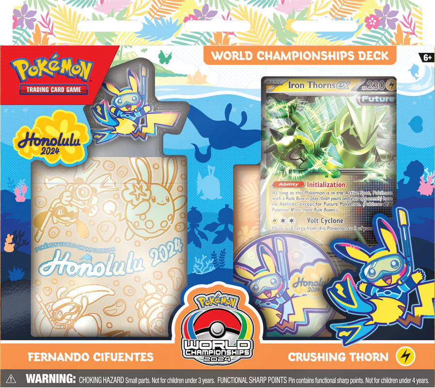 2024 Pokemon World Championship Deck (Set of 4)