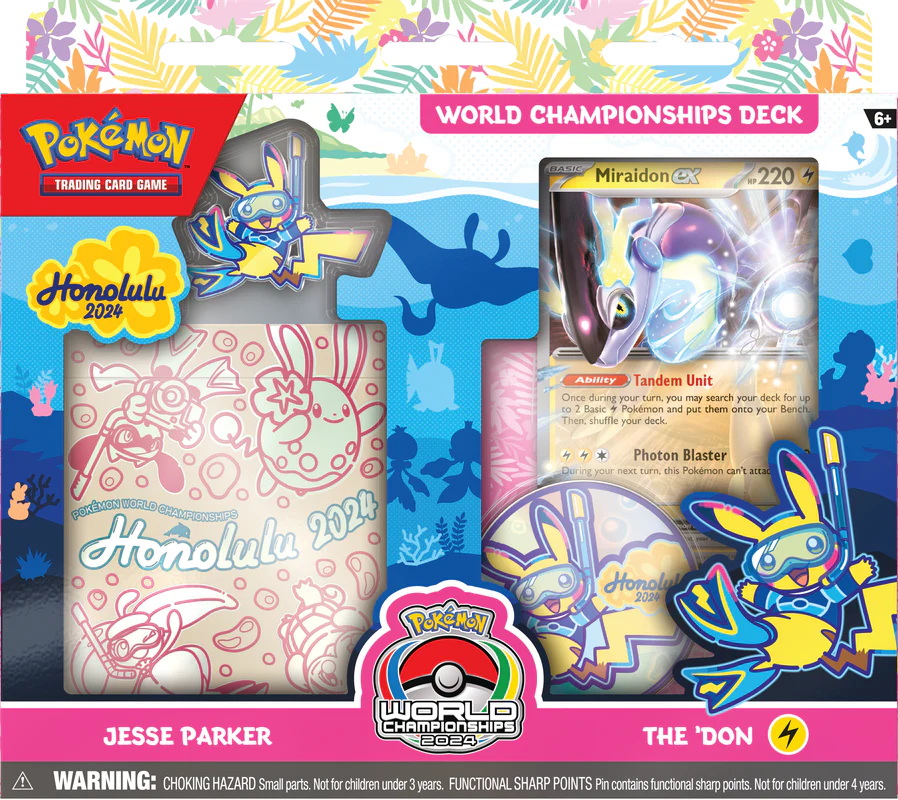 2024 Pokemon World Championship Deck (Set of 4) - Image 3