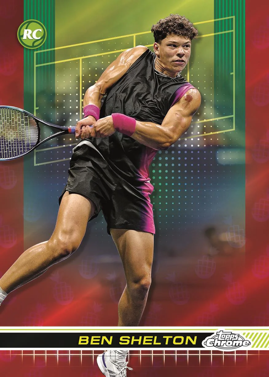 2024 Topps Chrome Tennis Hobby Box - Image 7