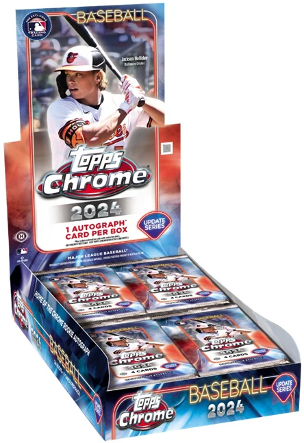 2024 Topps Chrome Update Baseball Hobby Box - Image 2