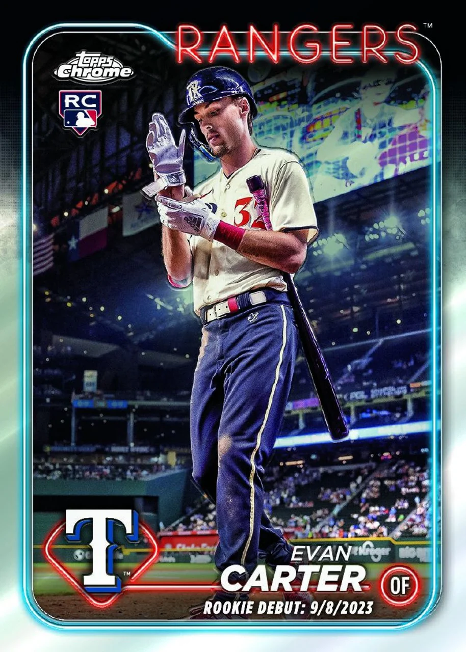 2024 Topps Chrome Update Baseball Hobby Box - Image 8