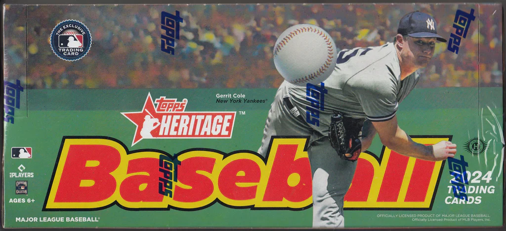 2024 Topps Heritage Baseball Hobby Box