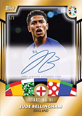 2024 Topps Jose Mourinho EURO Platinum Curated Set - Image 3