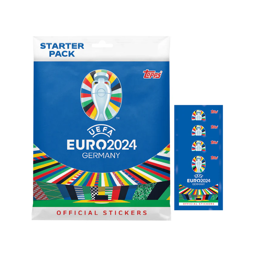 2024 Topps UEFA EURO Stickers (100 pack/box) +  Album - Image 2