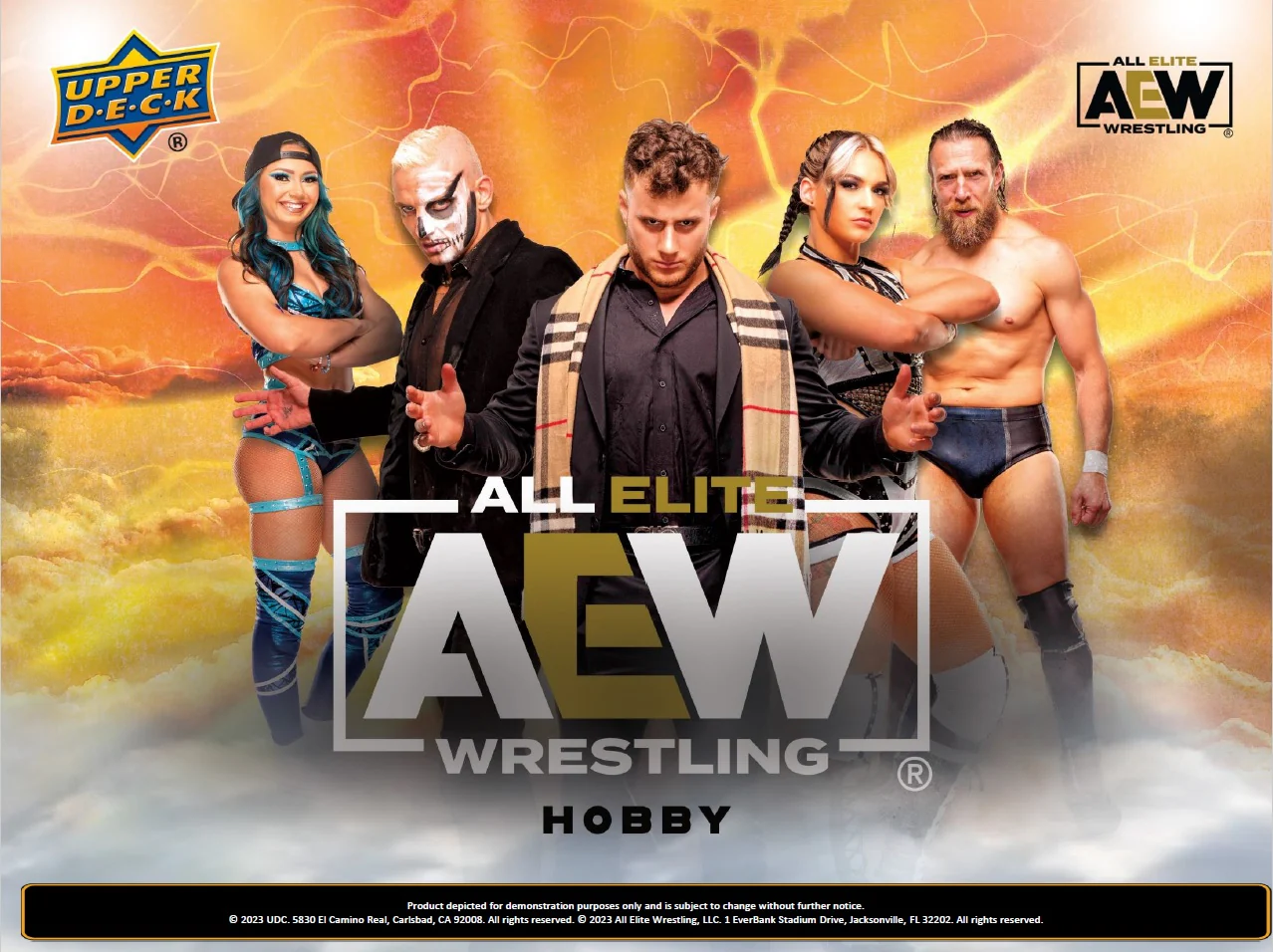 2024 Upper Deck AEW All Elite Wrestling Hobby Box - Image 3