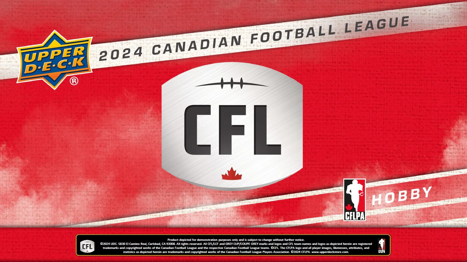 2024 Upper Deck CFL Football Hobby Box - Image 2