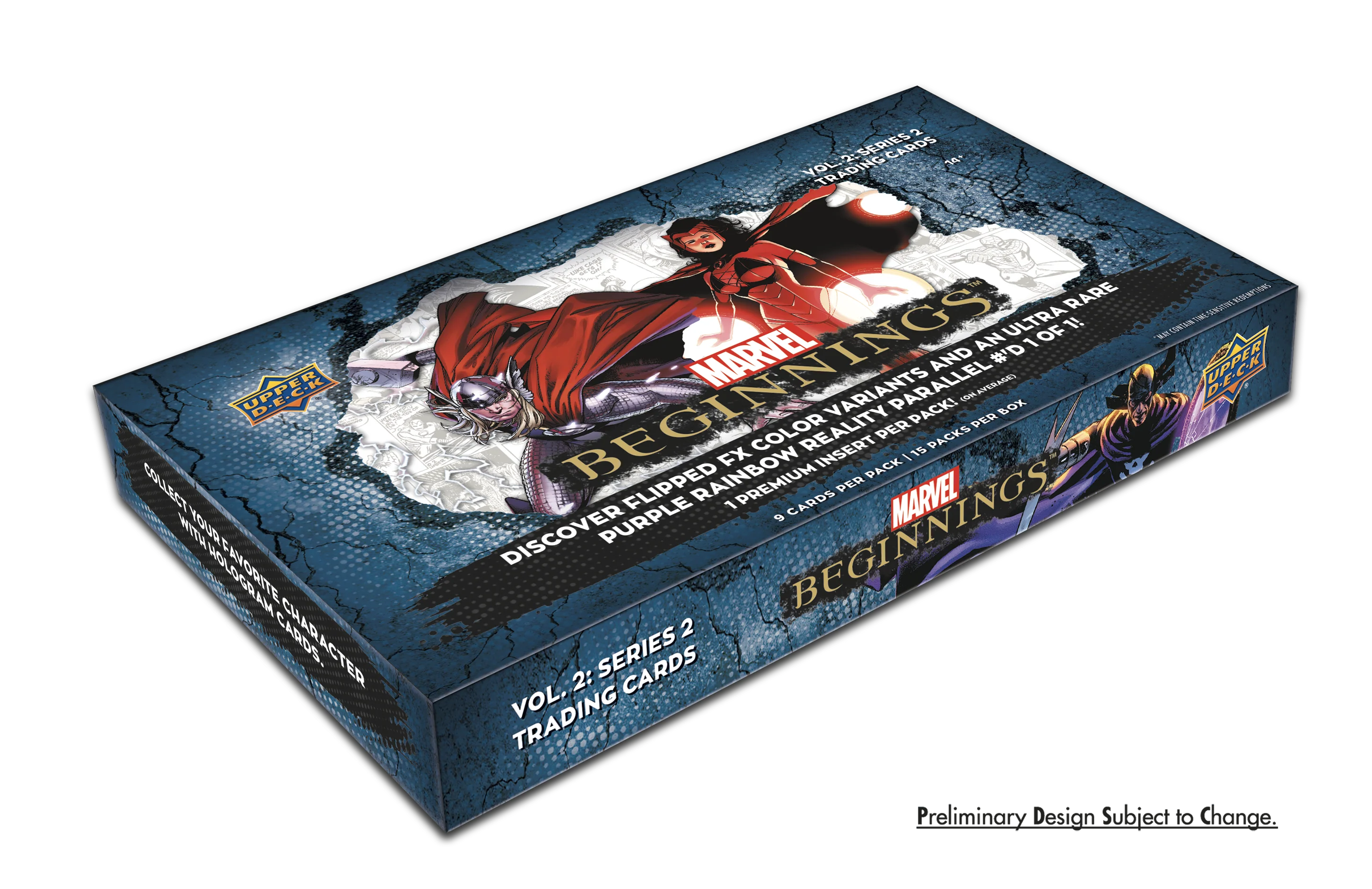 2024 Upper Deck Marvel Beginnings Hobby Box (Volume 2 Series 2)