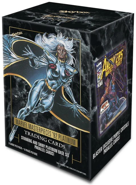 2024 Upper Deck Marvel Masterpieces '92 Platinum Blaster Box