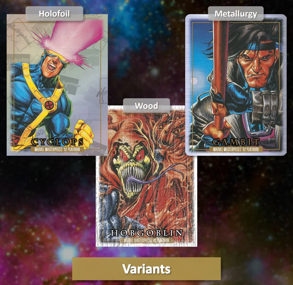 2024 Upper Deck Marvel Masterpieces '92 Platinum Hobby Box - Image 3