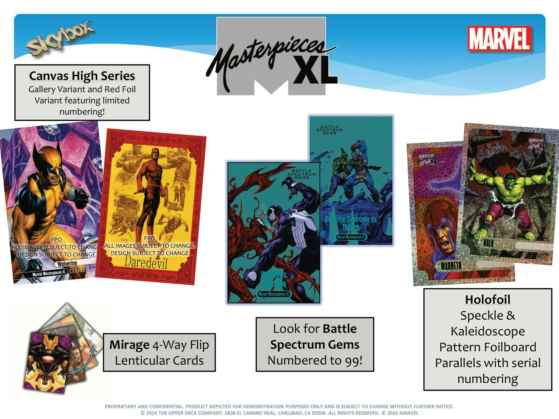 2024 Upper Deck Marvel Masterpieces XL Hobby Box - Image 6