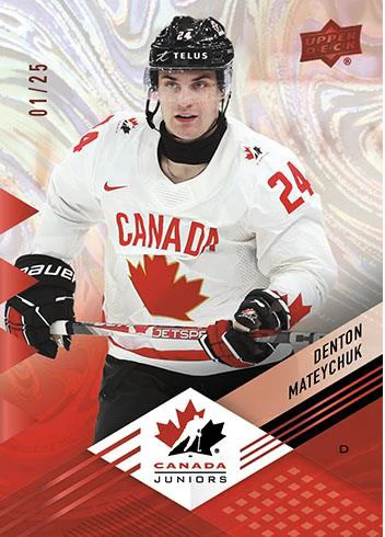 2024 Upper Deck Team Canada Juniors Hockey Hobby Case (Case of 12 boxes) - Image 4