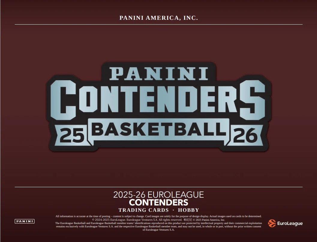 2025-26 Panini Contenders EuroLeague Basketball Hobby Box - Image 4
