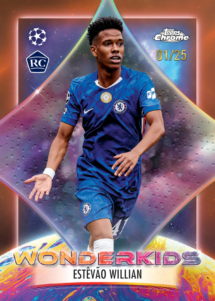 2025-26 Topps Chrome® UEFA Club Competitions Hobby Box - Image 3