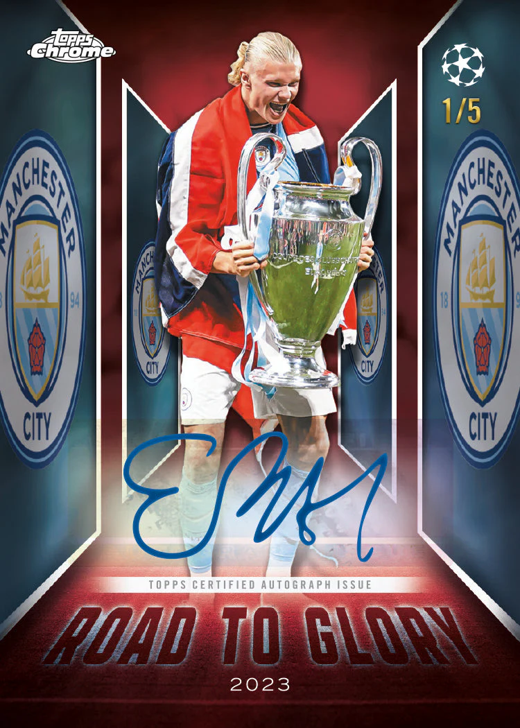 2025-26 Topps Chrome® UEFA Club Competitions Hobby Box - Image 9
