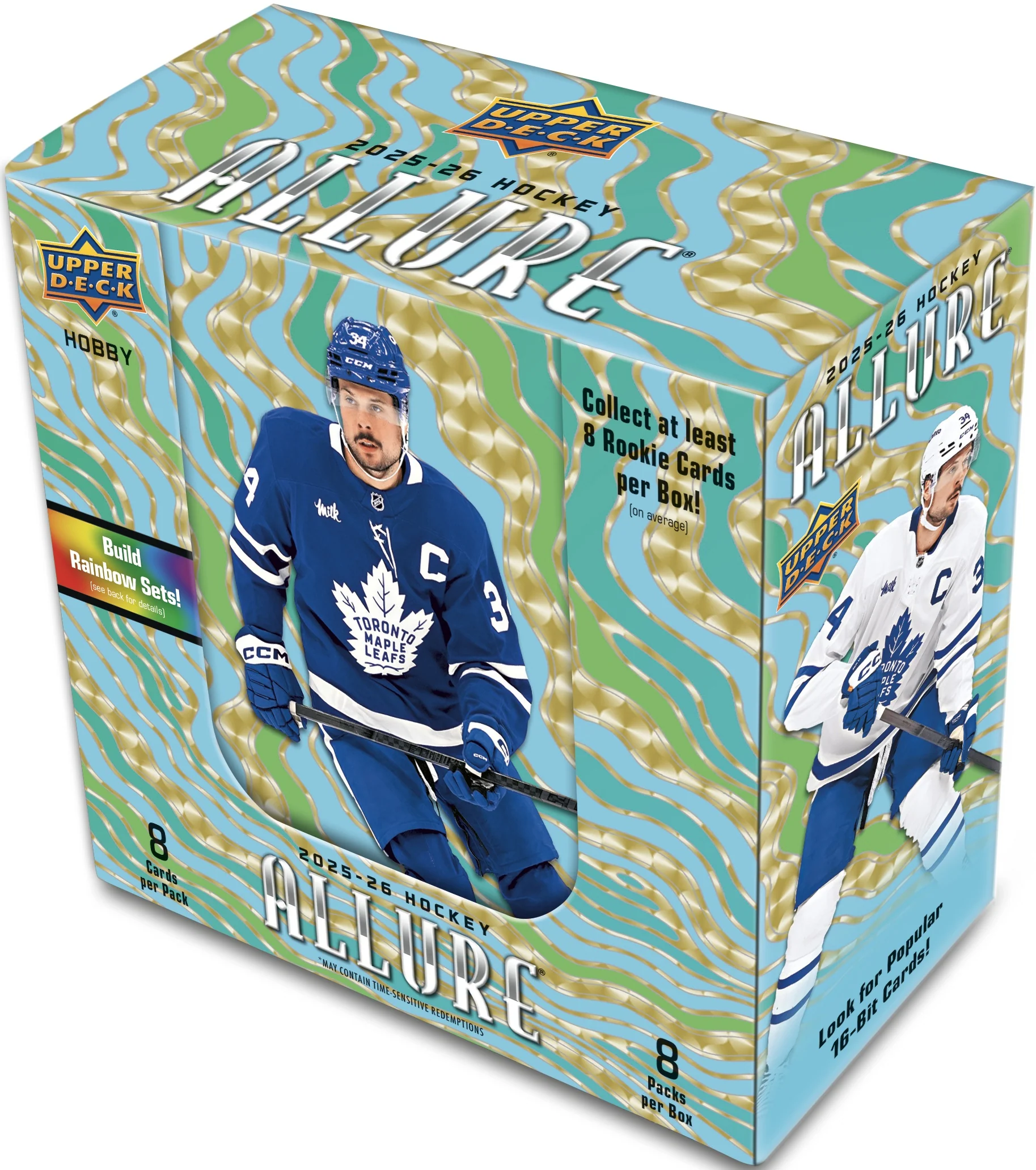 2025-26 Upper Deck Allure Hockey Hobby Inner Case (Inner Case of 9 Boxes)