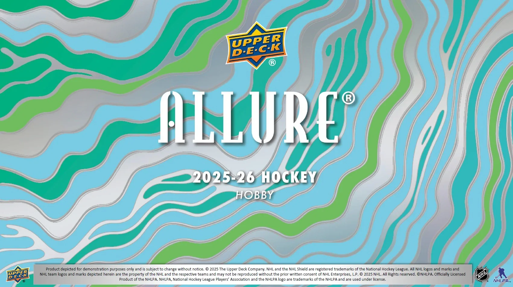 2025-26 Upper Deck Allure Hockey Hobby Inner Case (Inner Case of 9 Boxes) - Image 2