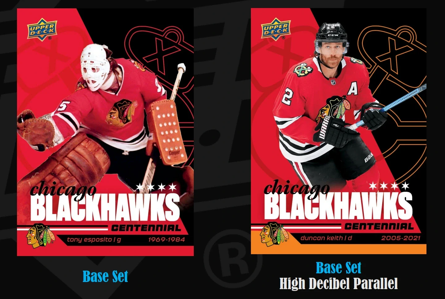 2025-26 Upper Deck Blackhawks Centennial Hobby Case (16 Tins per case) - Image 3