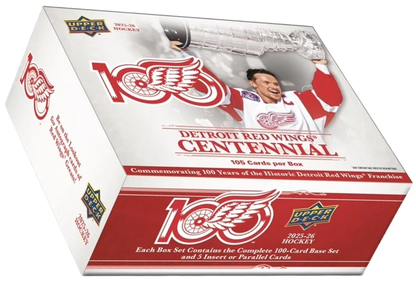 2025-26 Upper Deck Detroit Red Wings Centennial Box Set
