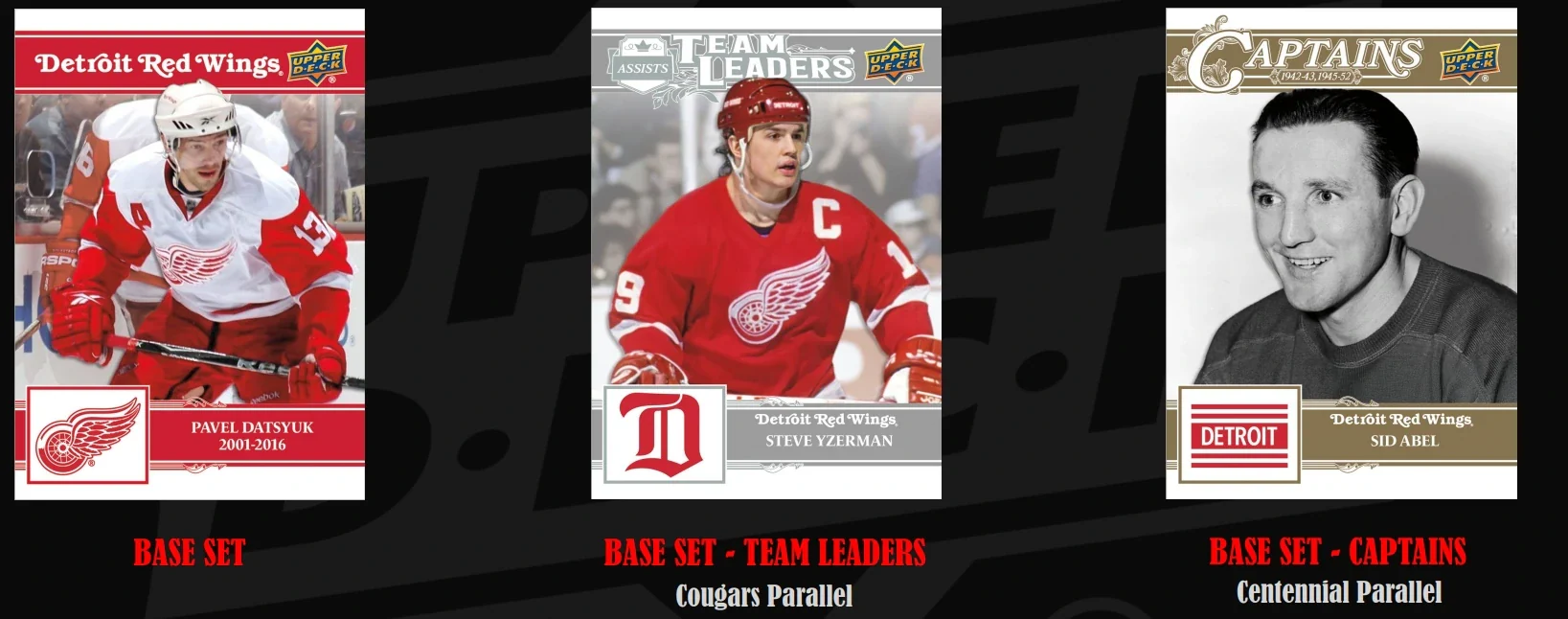 2025-26 Upper Deck Detroit Red Wings Centennial Hobby Tin Case (Case of 16 tins) - Image 2