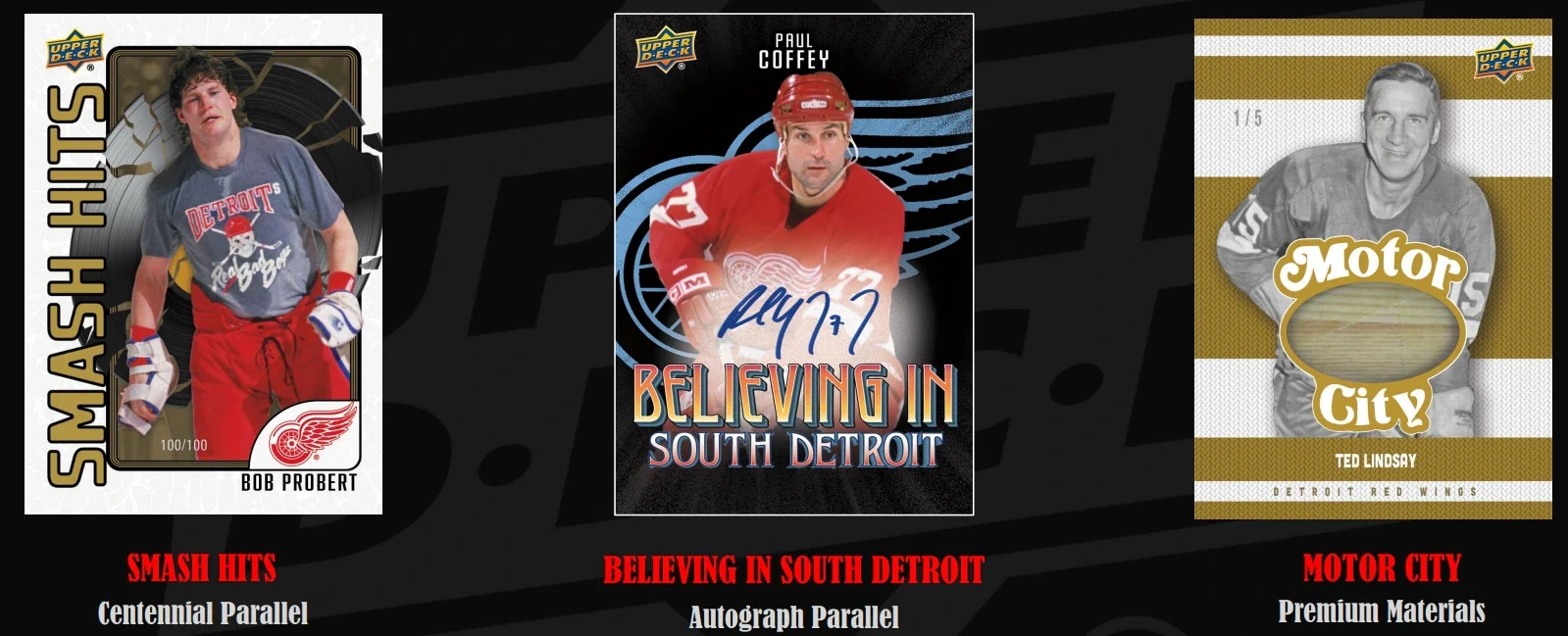 2025-26 Upper Deck Detroit Red Wings Centennial Hobby Tin Case (Case of 16 tins) - Image 3