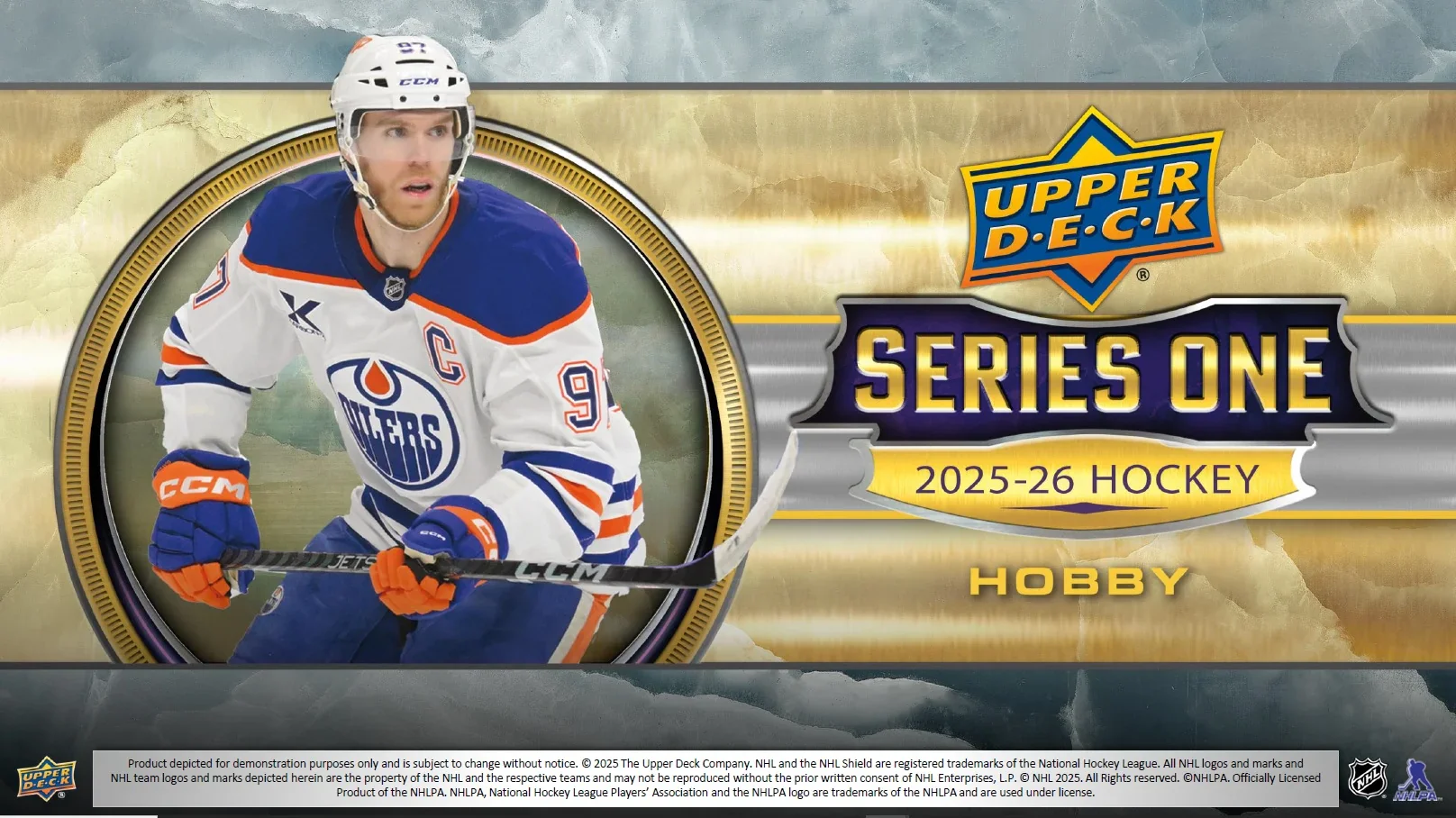 2025-26 Upper Deck Series 1 Hockey Hobby Pack - Image 3