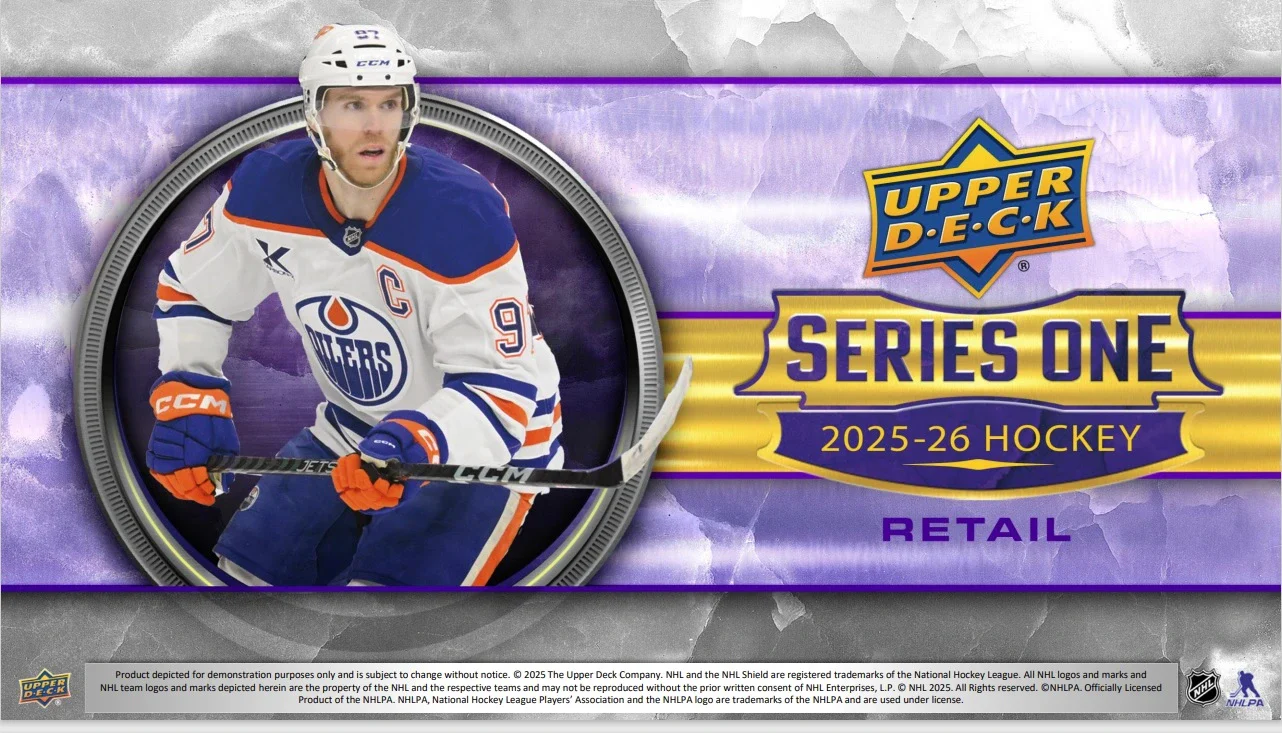 2025-26 Upper Deck Series 1 Hockey Blaster Box - Image 2