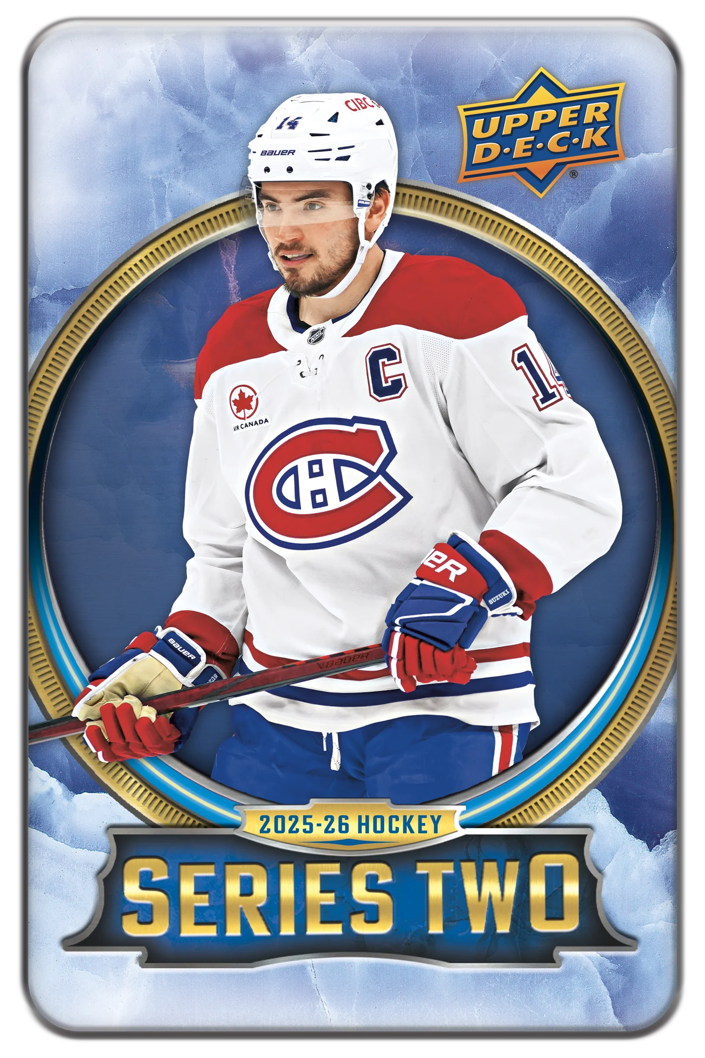 2025-26 Upper Deck Series 2 Hockey Tin - Image 2